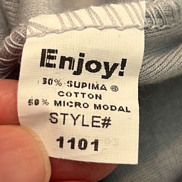 NWT Michael Stars long sleeve ruched tunic top - Picture 9 of 10